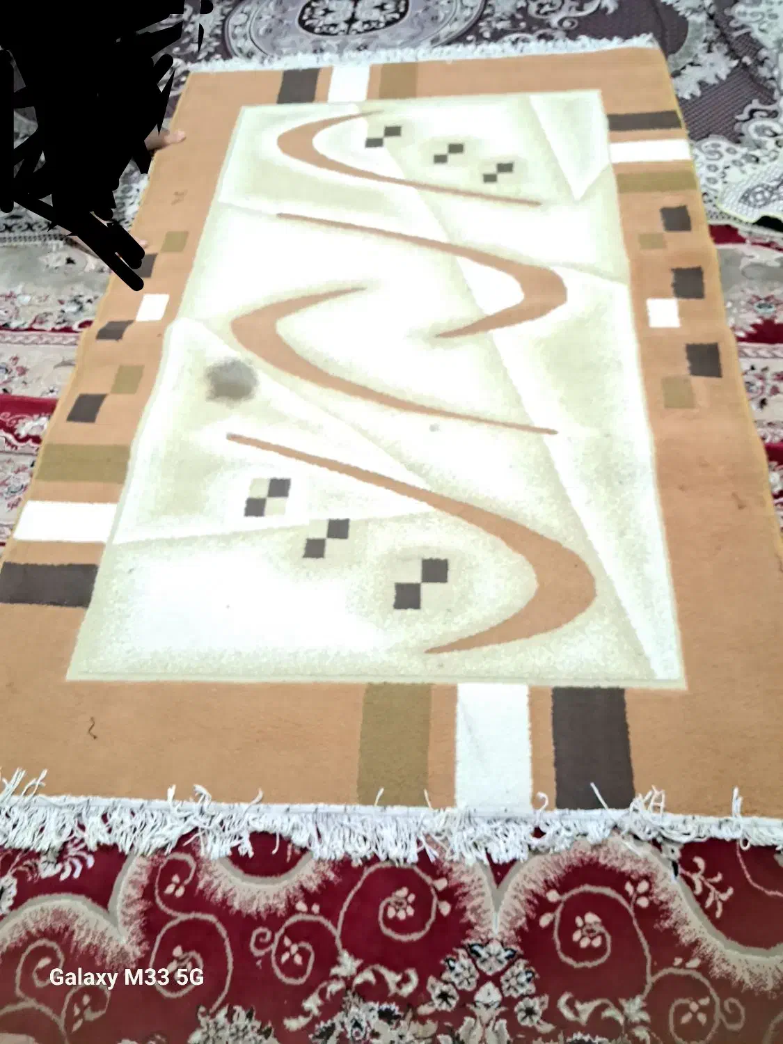 دو عدد قالیچه ماشینی|فرش|مشهد, کوشک مهدی|دیوار