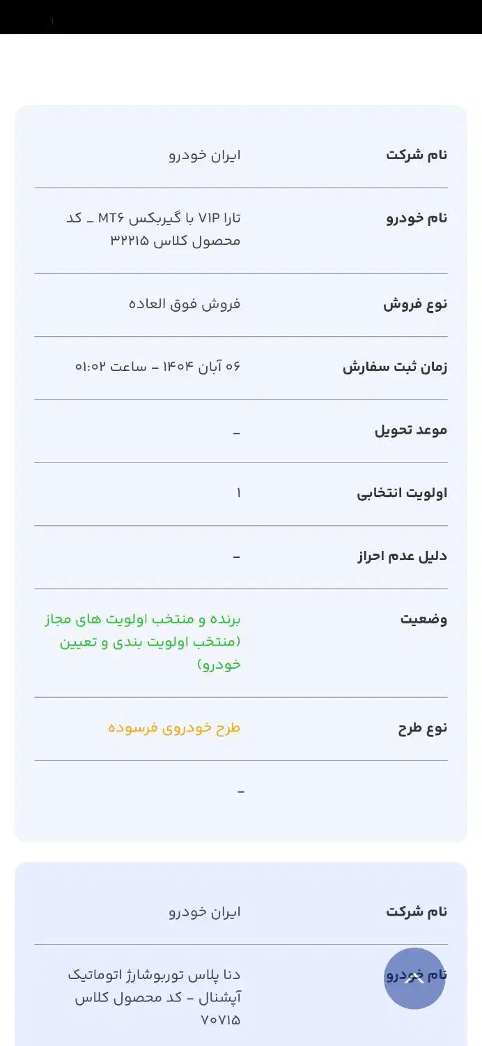 فروش حواله تارا دستی|خودرو سواری و وانت|کامیاران, |دیوار