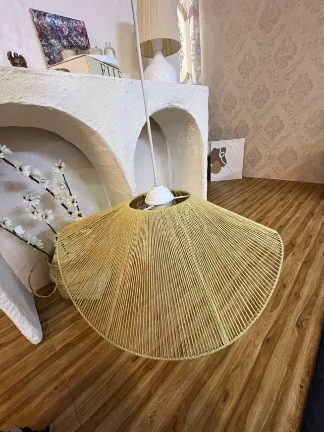 لوستر رافیا|لوستر و چراغ آویز|قرچک, محمد آباد|دیوار