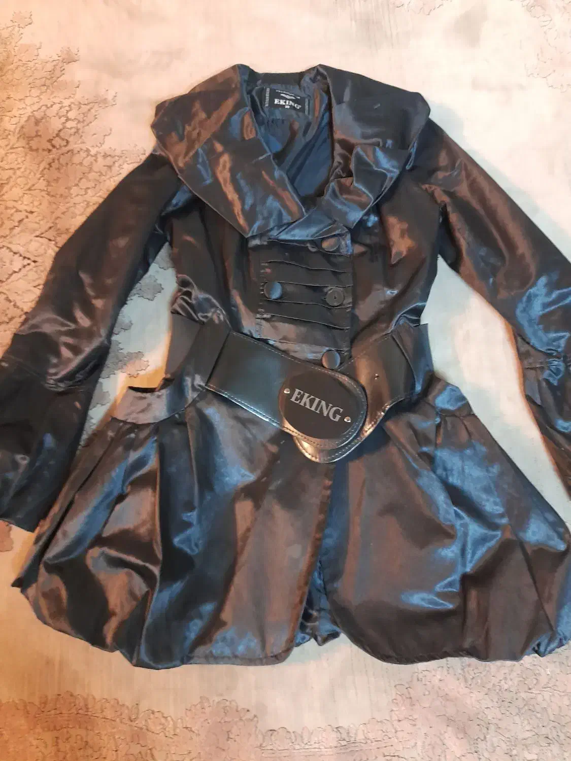 مانتو ساتن مشکی و مانتو بافت ظریف|لباس|مشهد, سجاد شهر|دیوار