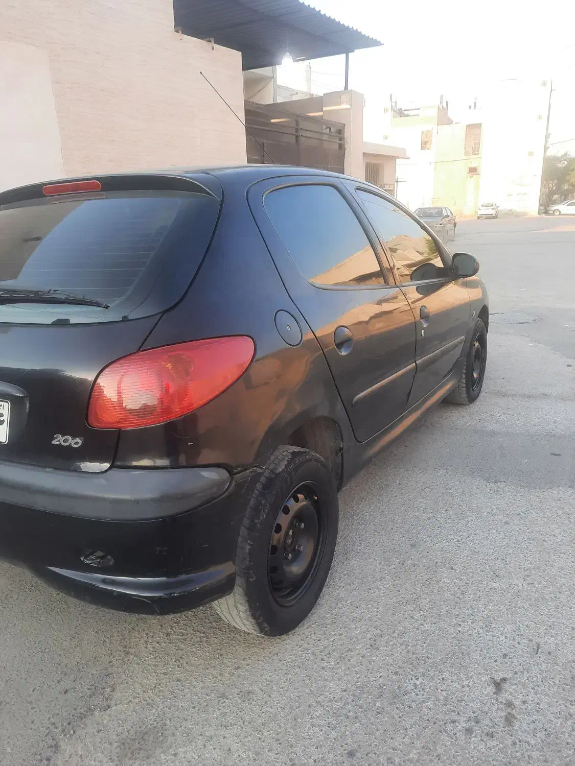 ۲۰۶ مدل ۸۴ تیپ۳ بدون رنگ شاسی پلمپ|خودرو سواری و وانت|بندرعباس, |دیوار