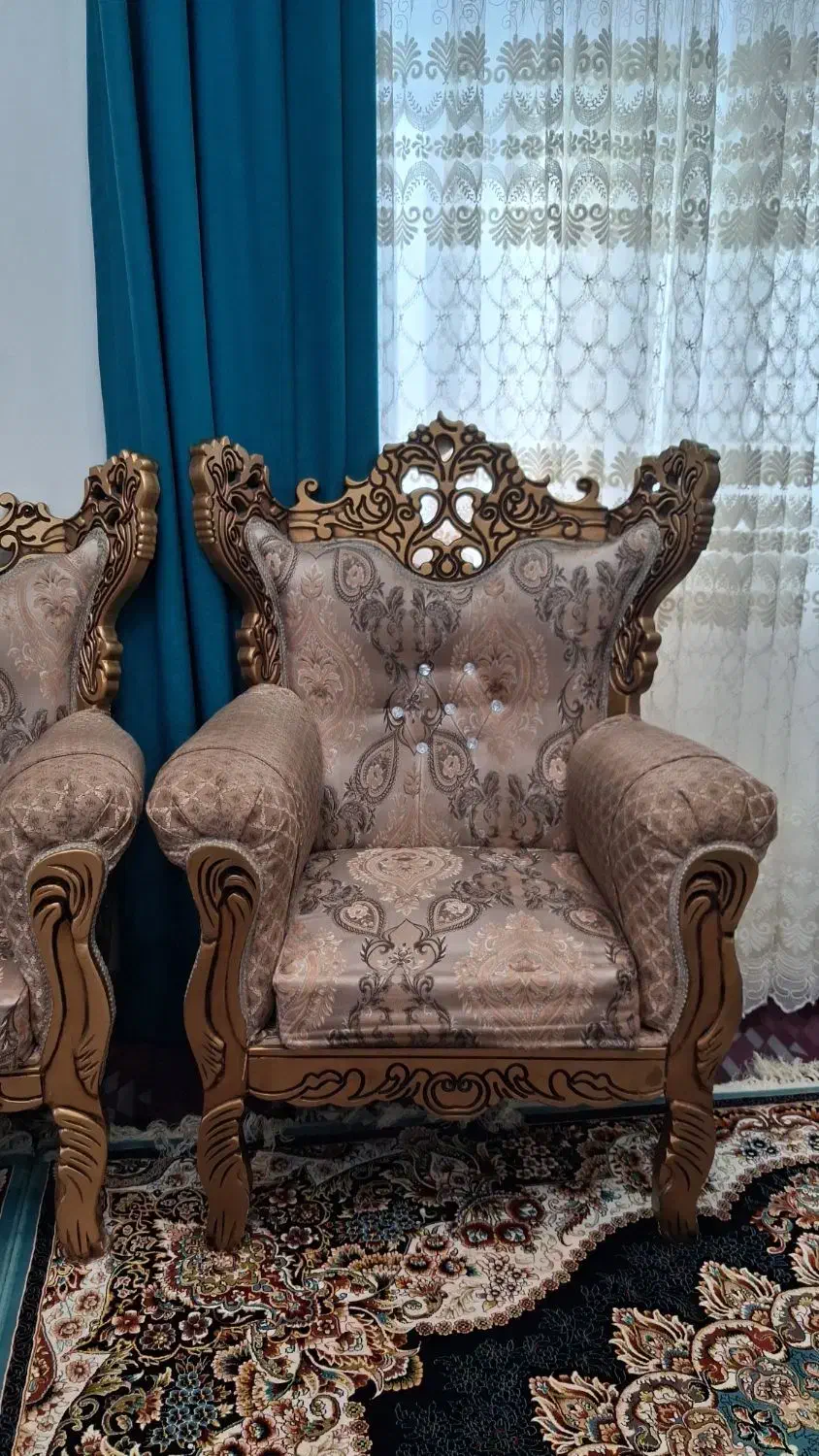 مبل ۷ نفره|مبلمان خانگی و میز عسلی|سیاهکل, |دیوار