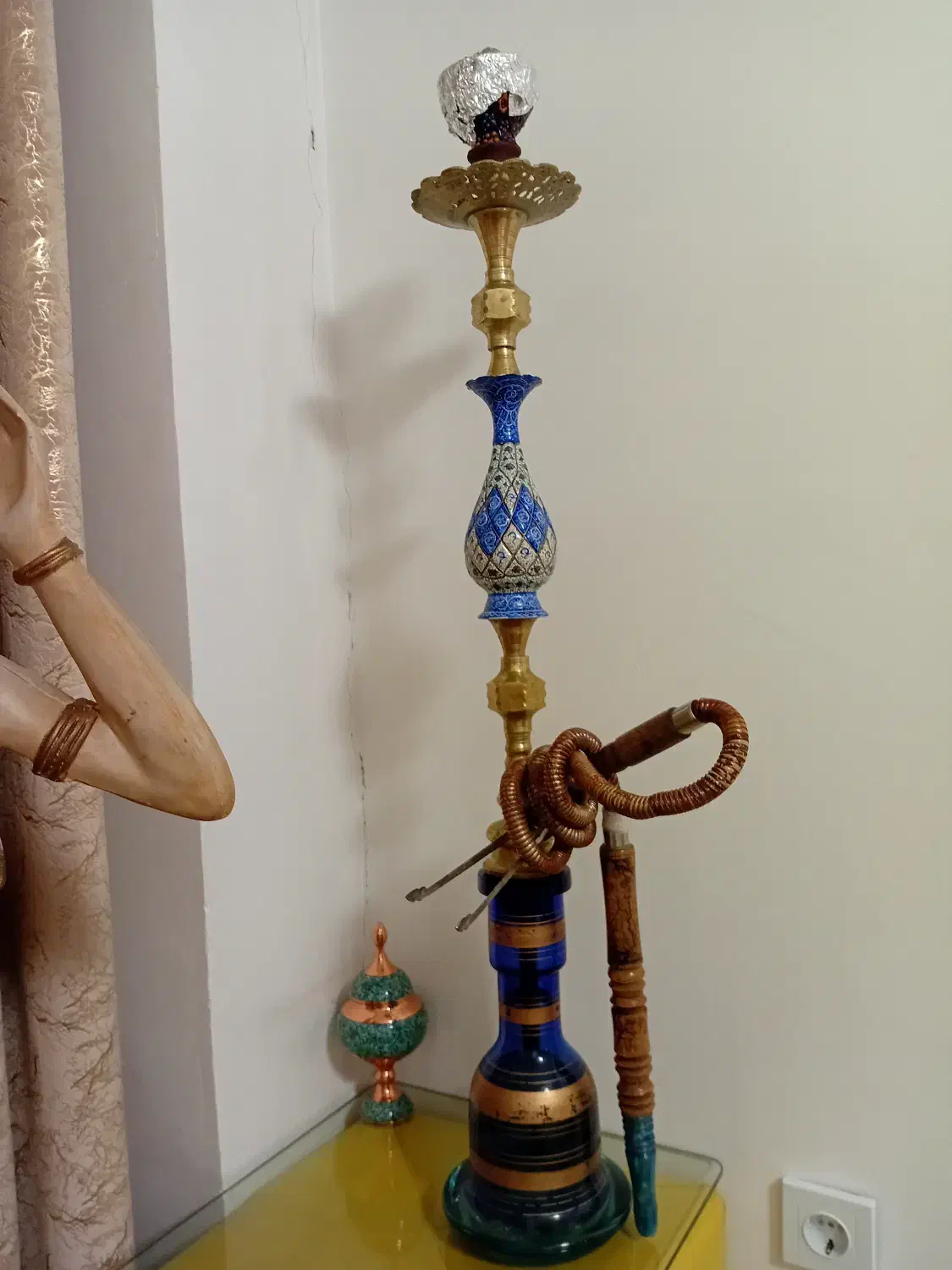 قلیان فیروزه کاری|کلکسیون و سرگرمی|تبریز, |دیوار