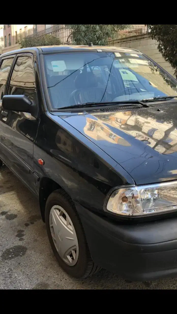 پراید ۹۲ مشکی بی رنگ|خودرو سواری و وانت|تهران, کوهک|دیوار