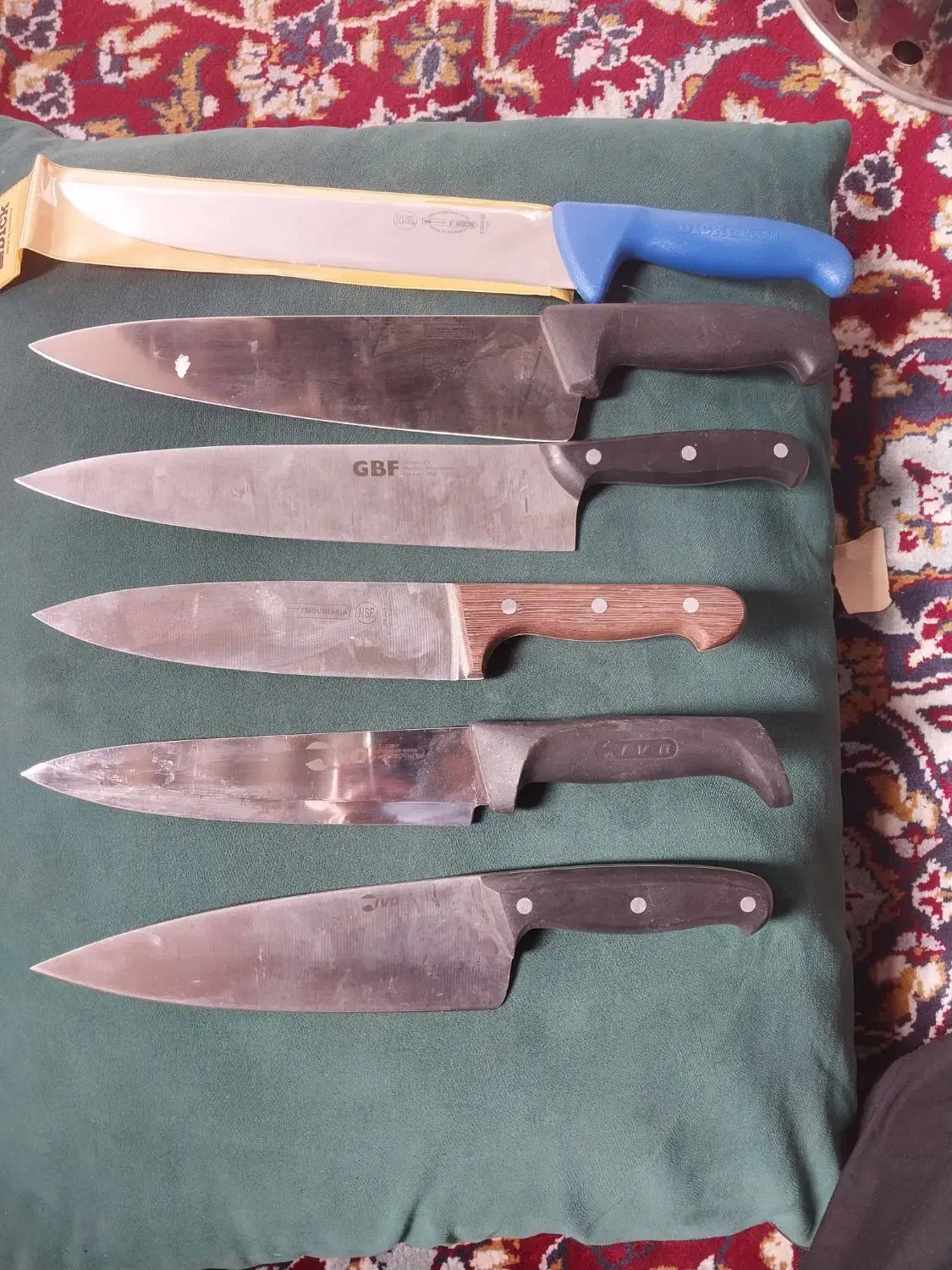 چاقو  ایرانی  خارجی  مصقل  آویز|ظروف پخت‌وپز|تهران, عباسی|دیوار