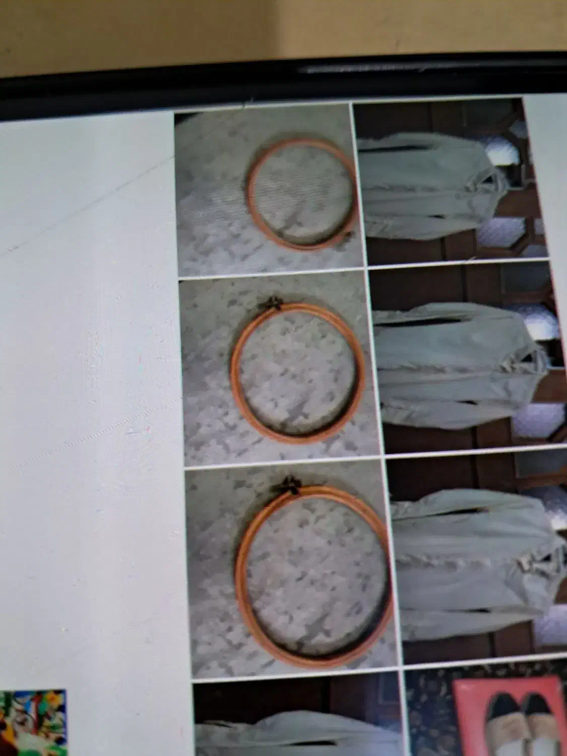 دستگاه چوبی مخصوص گلدوزی با چرخهای ساده|لوازم خیاطی و بافتنی|تربت جام, شهرک معلم|دیوار