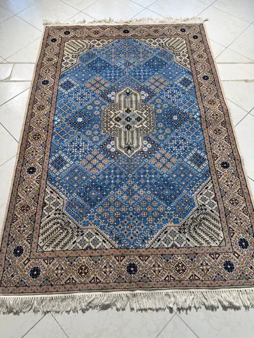 سه متری های دستبافت نائین ۶لا نقشه جوشقان|فرش|اصفهان, نقش جهان|دیوار