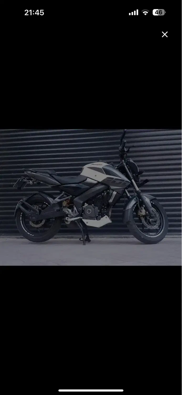 متور سیکلت ان اس ۲۰۰|موتورسیکلت|کرج, عظیمیه|دیوار