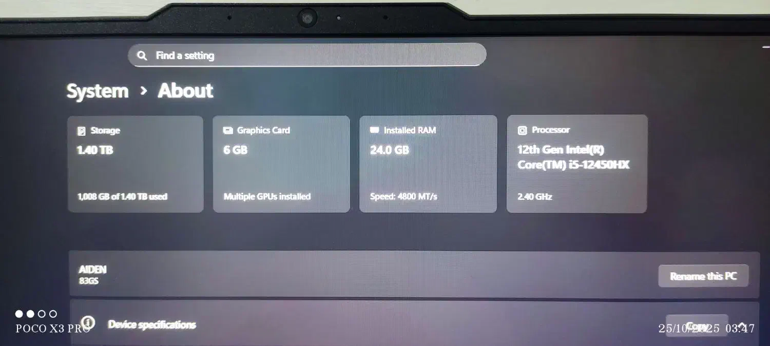 لپ تاپ گیمینگ و مهندسی|رایانه همراه|تهران, امانیه|دیوار