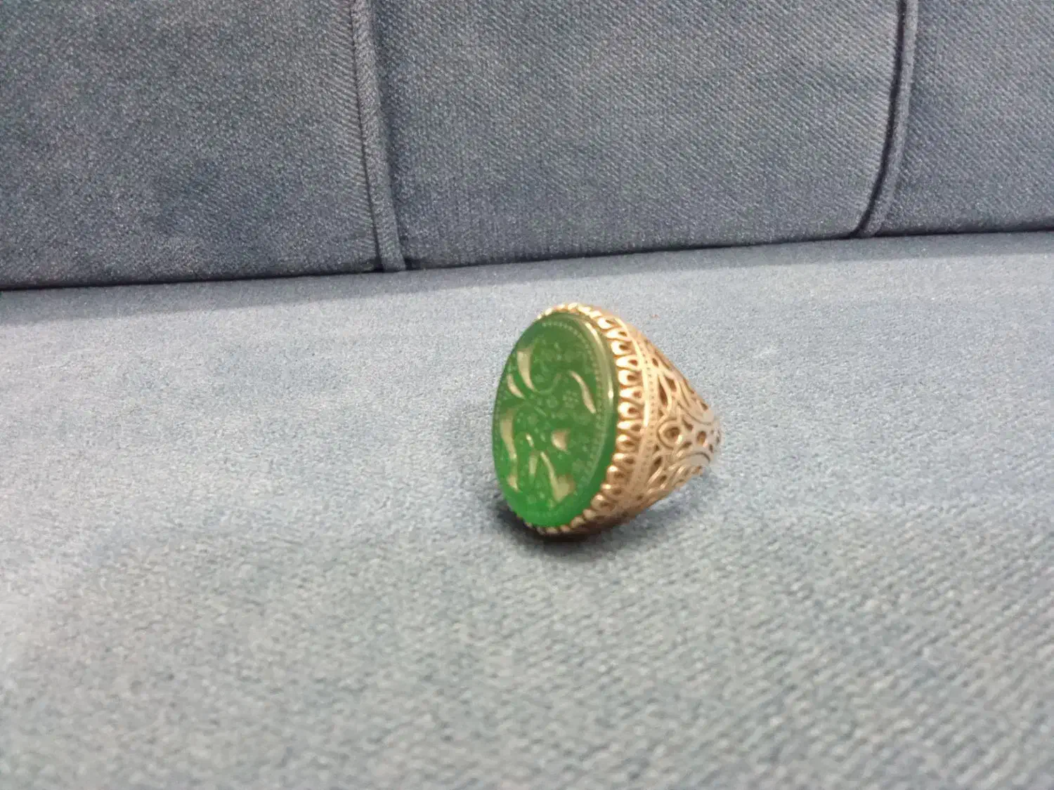 انگشتر نقره نگین عقیق|بدلیجات|محمدیه-قزوین, |دیوار