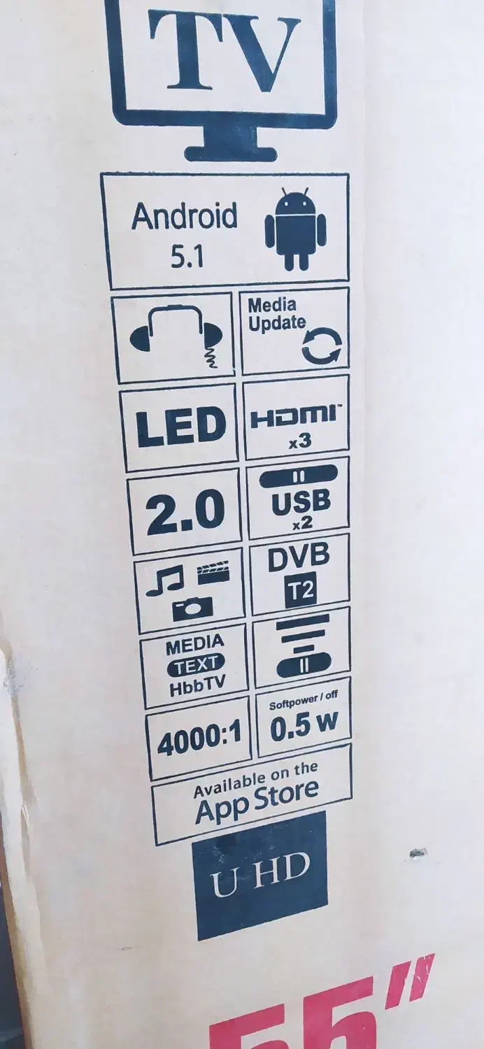 LEDمجیک 65اینچ|تلویزیون و پروژکتور|شهرکرد, |دیوار