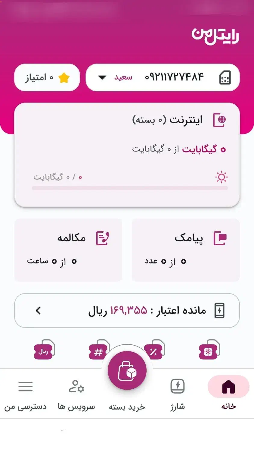رایتل رند|سیمکارت|تهران, منیریه|دیوار