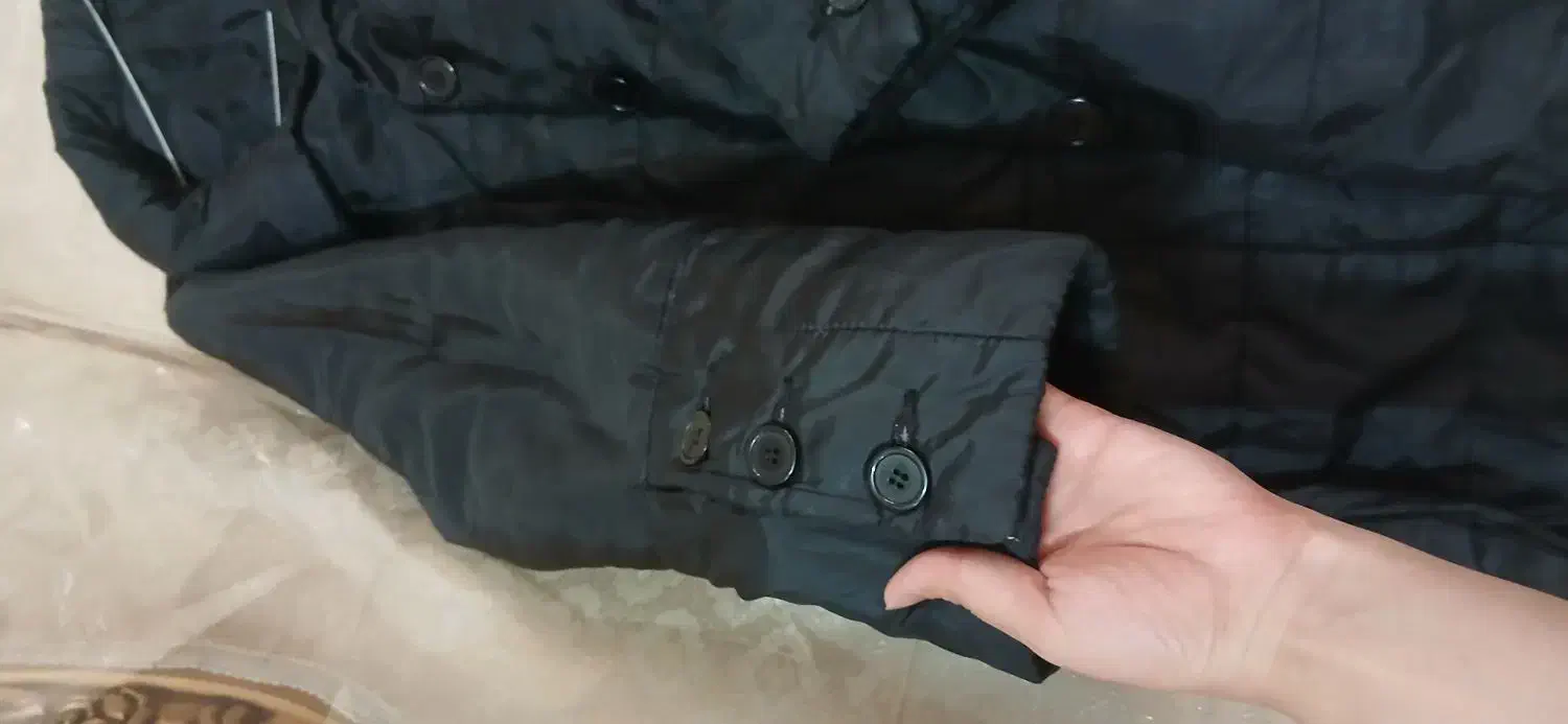 کاپشن مشکی زنانه دخترانه درحد نو|لباس|قوچان, |دیوار