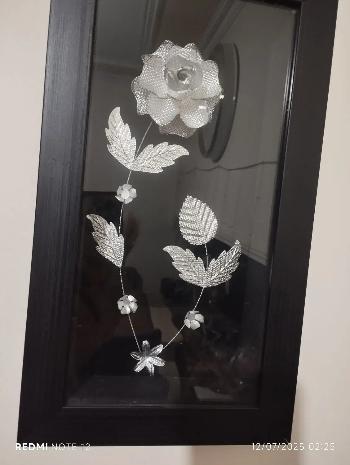 تابلو گل نقره|تابلو، نقاشی، عکس|تبریز, |دیوار