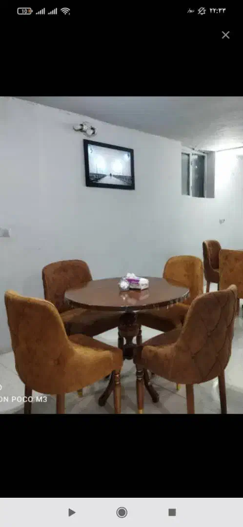 میز|میز و صندلی غذاخوری|نظرآباد, شهرک سید جمال الدین|دیوار