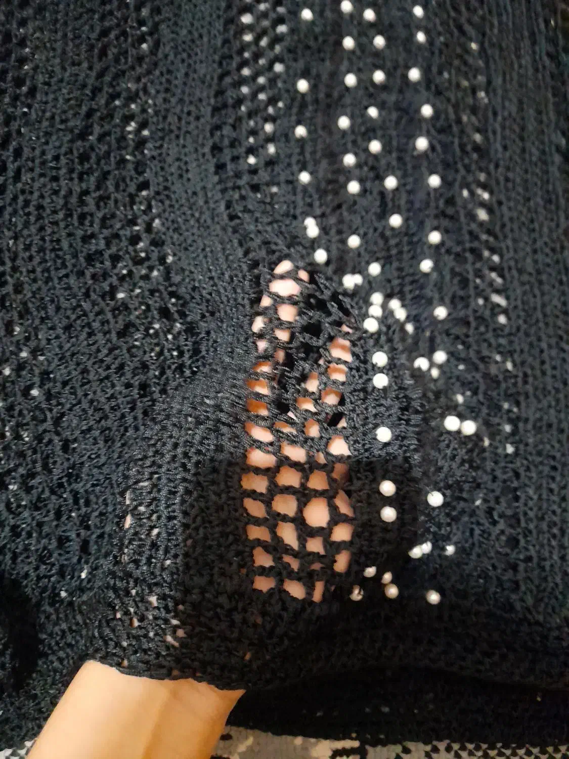 شومیز دستباف نخ ابریشم کاملا نو|لباس|قدس, شهرقدس|دیوار