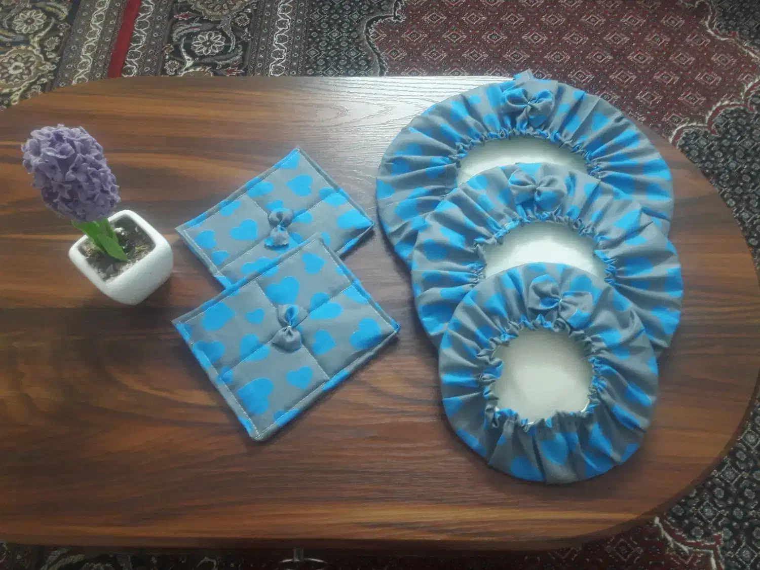 دمکنی و دستگیره...سرویس آشپزخانه|سفره، حوله، دستمال آشپزخانه|بروجرد, |دیوار