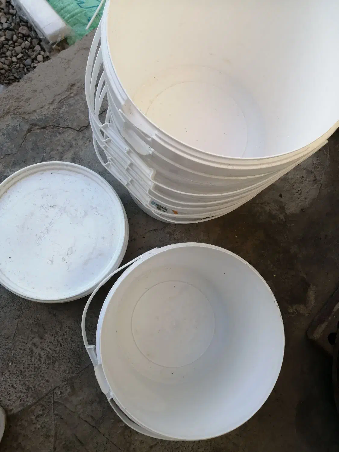 سطل دردارگنبد|ظروف نگهدارنده، پلاستیکی، یک‌بارمصرف|گنبد کاووس, |دیوار