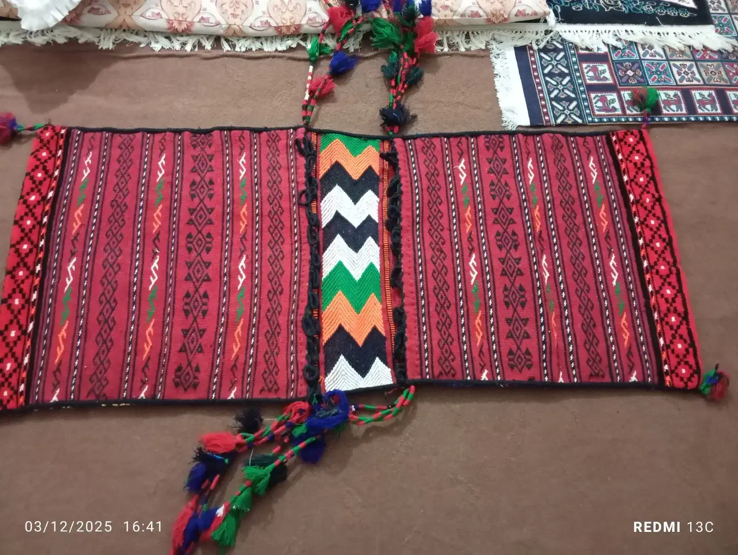 خورجین دستباف|گلیم، جاجیم، گبه|قم, شهرک توانیر|دیوار