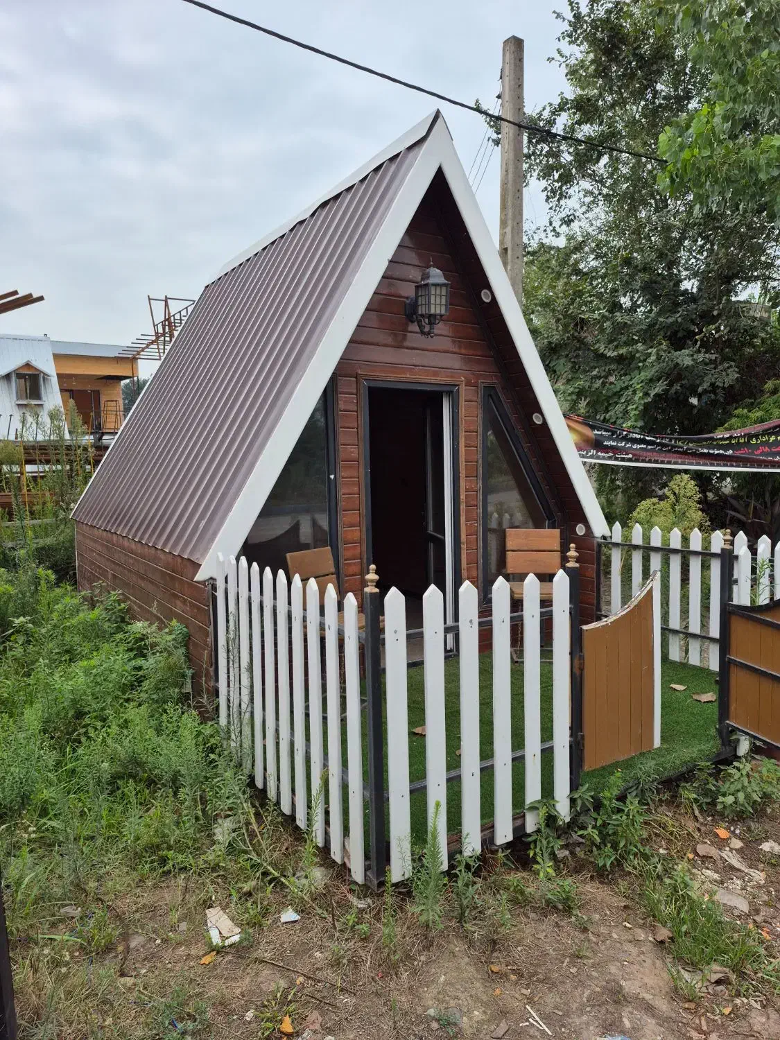 ویلا چوبی سوئیت کوچک|مصالح و تجهیزات ساختمان|رشت, فرزانه|دیوار