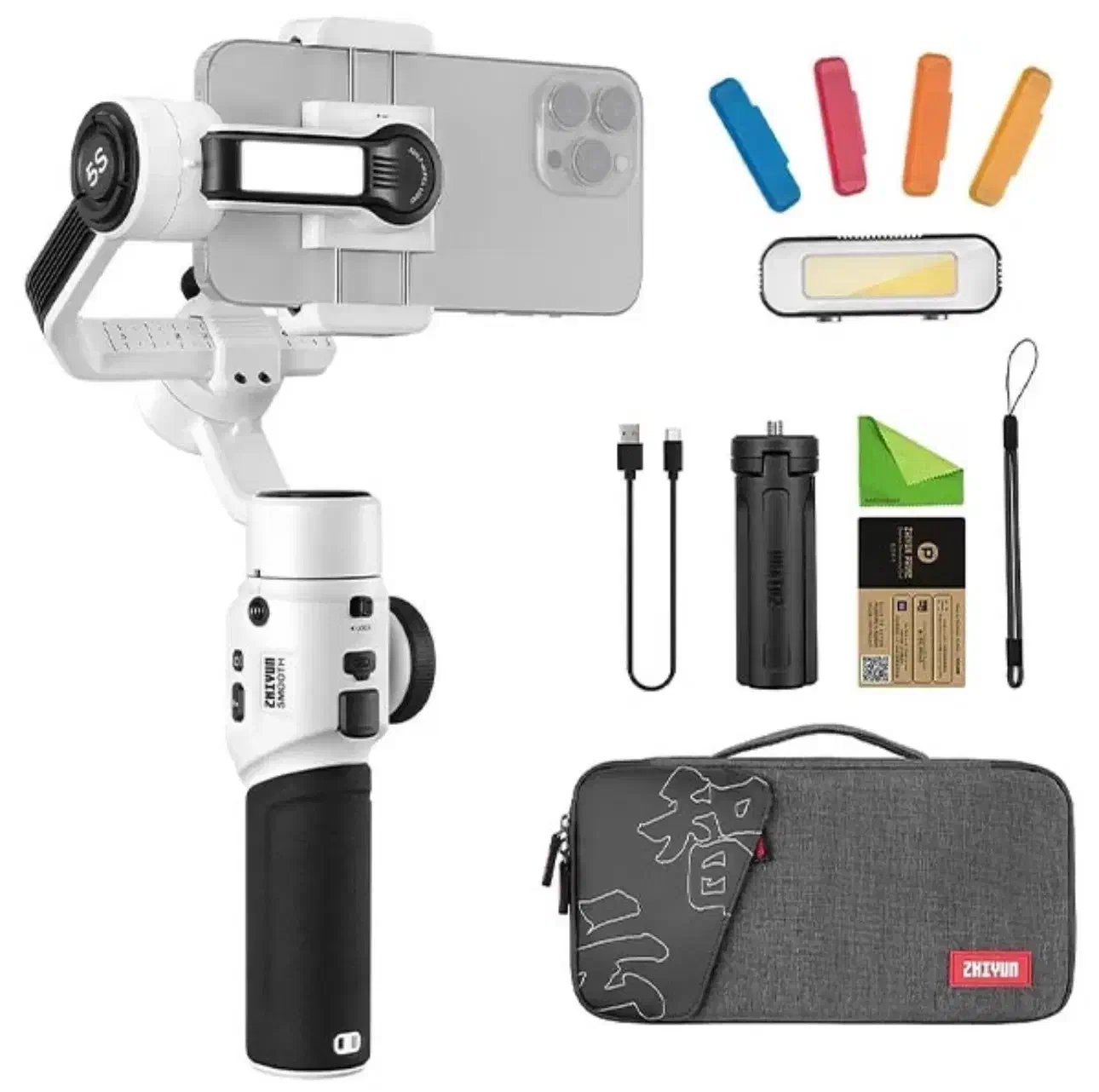 گیمبال ژیون مدل SMOOTH-5S COMBO|دوربین عکاسی و فیلم‌برداری|مشهد, شهرک رازی (شهرک غرب)|دیوار