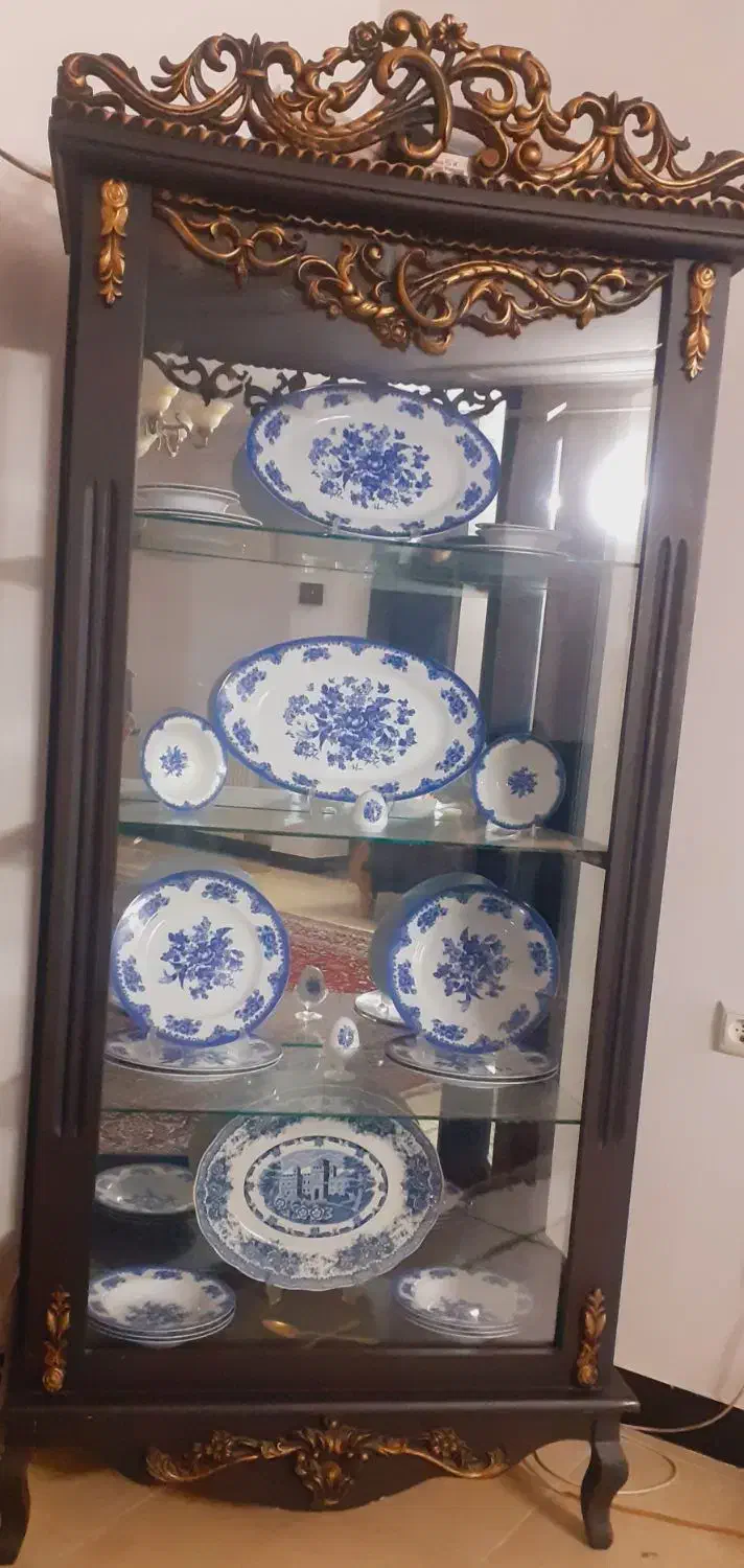 بوفه چهار طبقه سالم|بوفه، ویترین، کنسول|سیاهکل, |دیوار