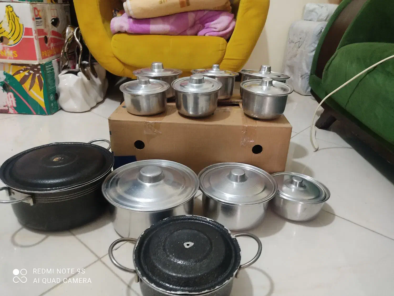 11 عدد قابلمه روحی|ظروف پخت‌وپز|تهران, شارق|دیوار