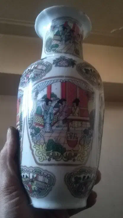 گلدان گل مرغی قدیمی|صنایع دستی و سایر لوازم تزئینی|اصفهان, برازنده|دیوار