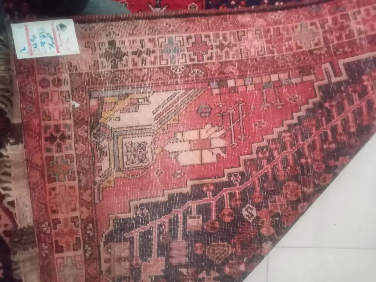 قالیچه قدیمی|فرش|تهران, سازمان برنامه جنوبی|دیوار