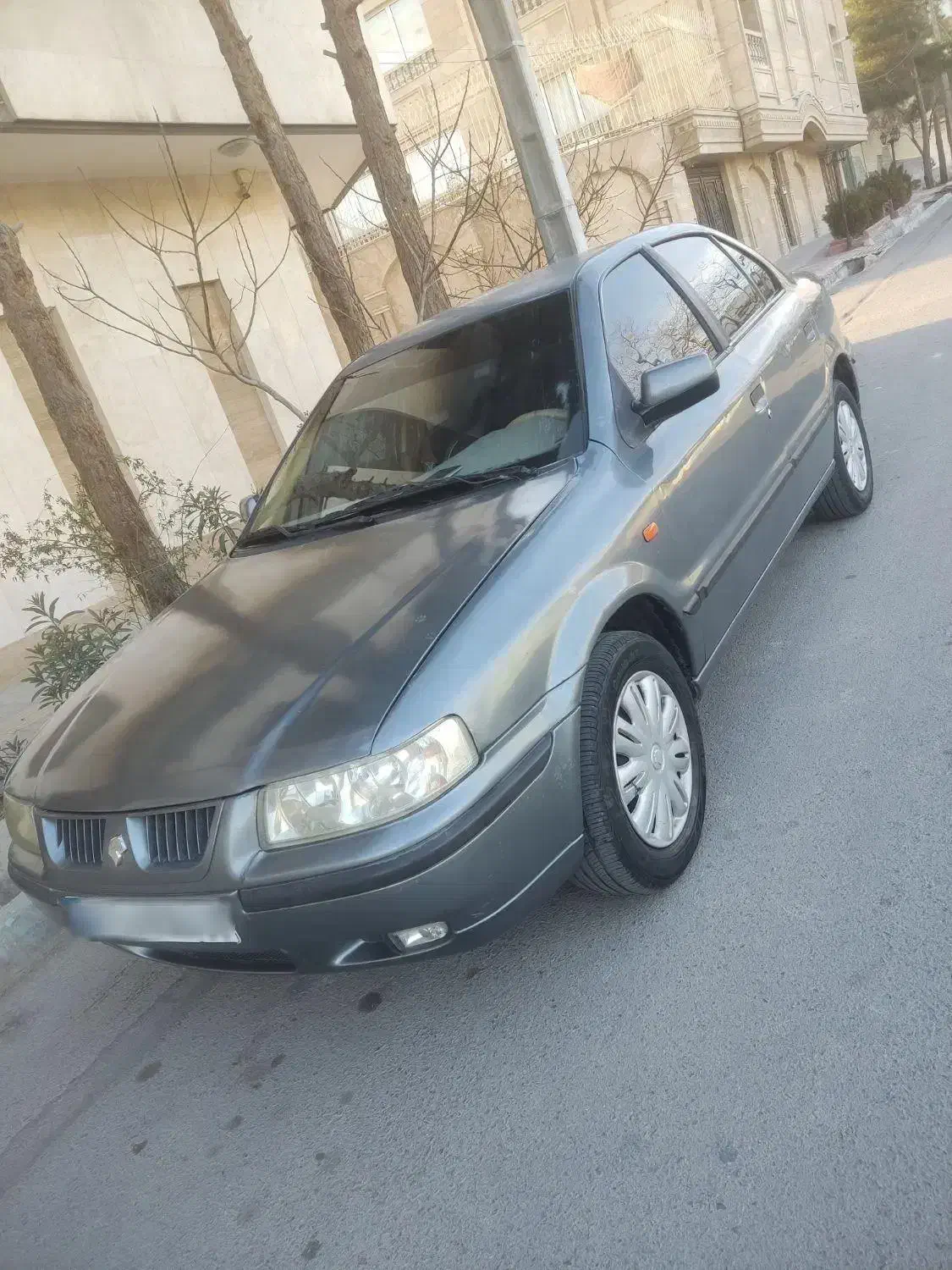 سمند 87LX خاکستری|خودرو سواری و وانت|اصفهان, حسین‌آباد|دیوار