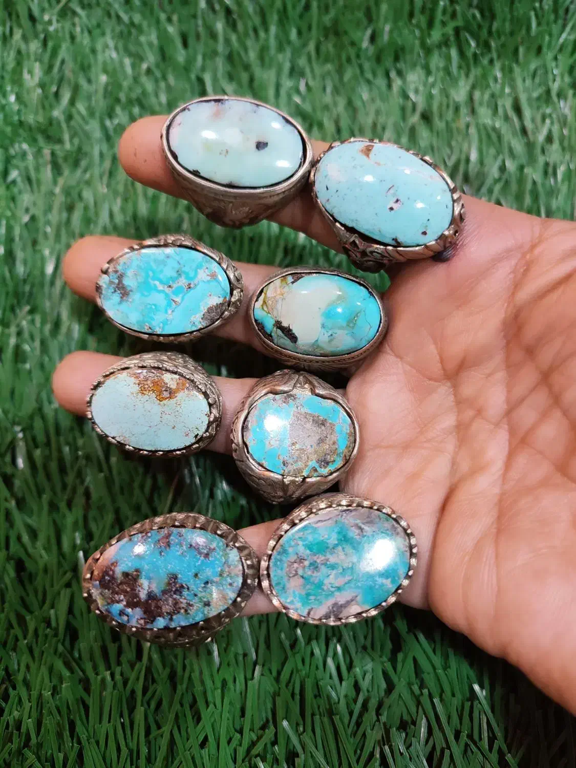 انگشتر فیروزه نیشابوری|جواهرات|شیراز, فرگاز|دیوار