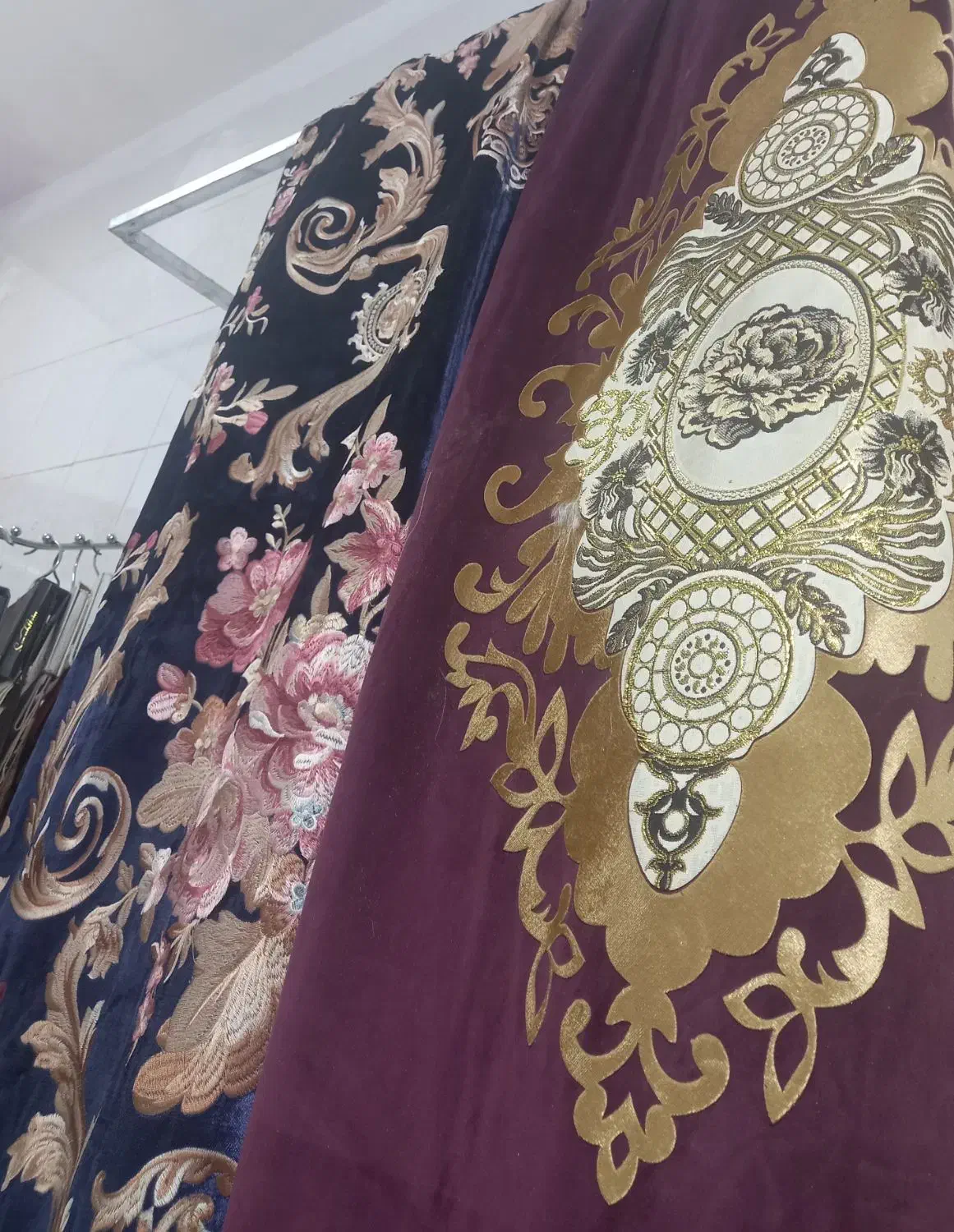 دستک پرده|پرده، رانر، رومیزی|کاشمر, |دیوار