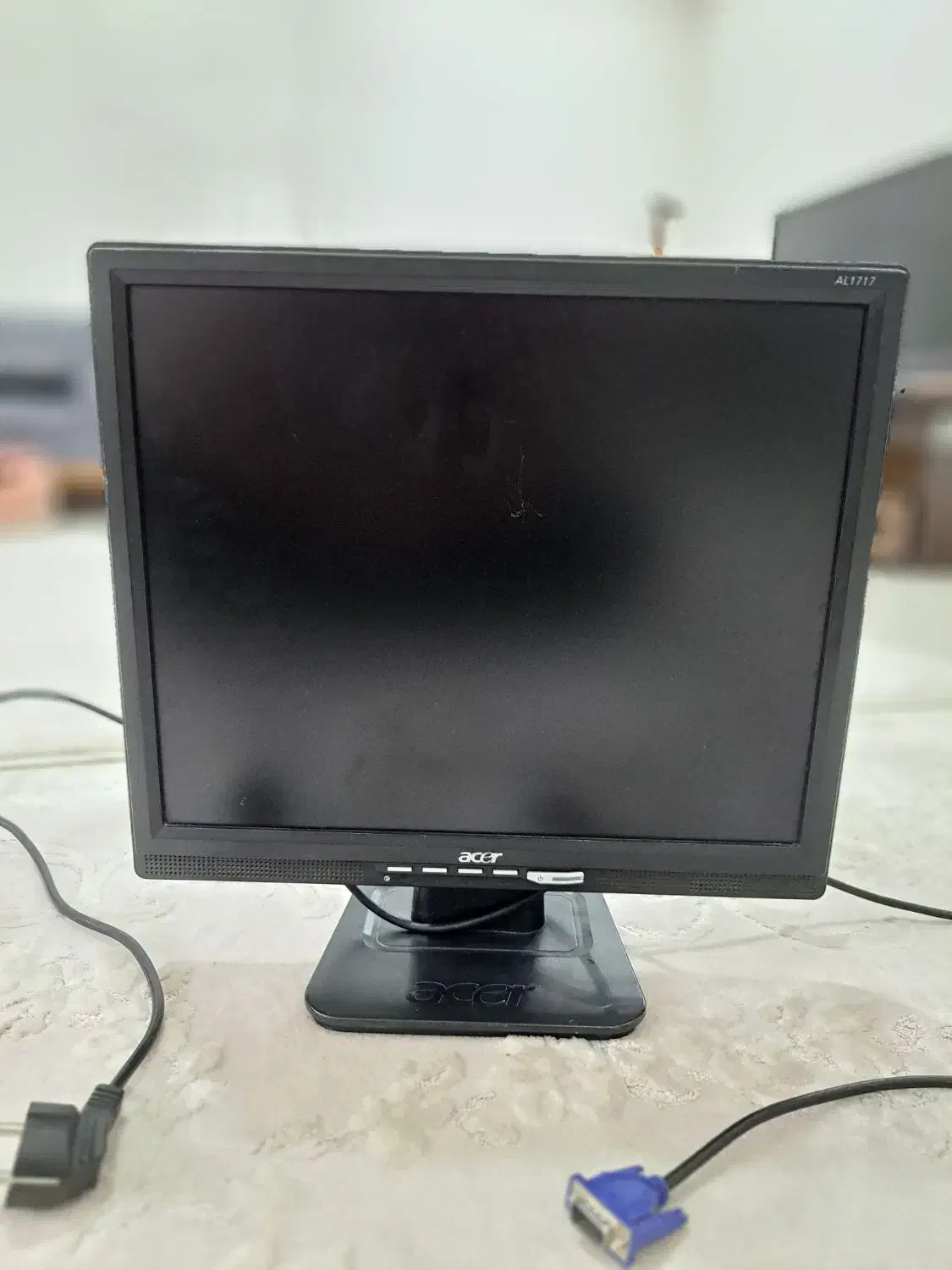 LCD acer al1717abm|قطعات و لوازم جانبی رایانه|فولادشهر, بوستان خلیج فارس|دیوار