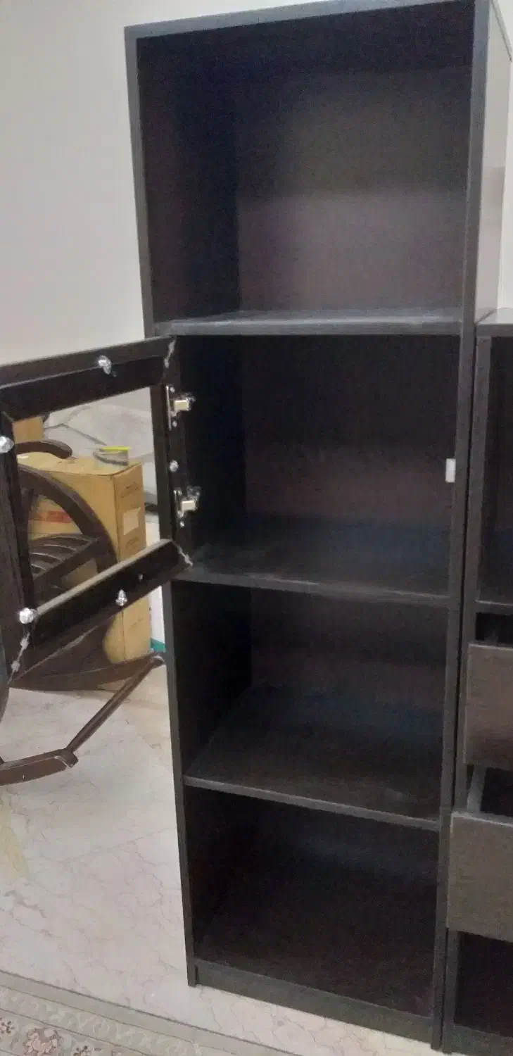 کتابخانه ی طبقه ای|کتابخانه، شلف، قفسه‌های دیواری|تهران, حکیمیه|دیوار