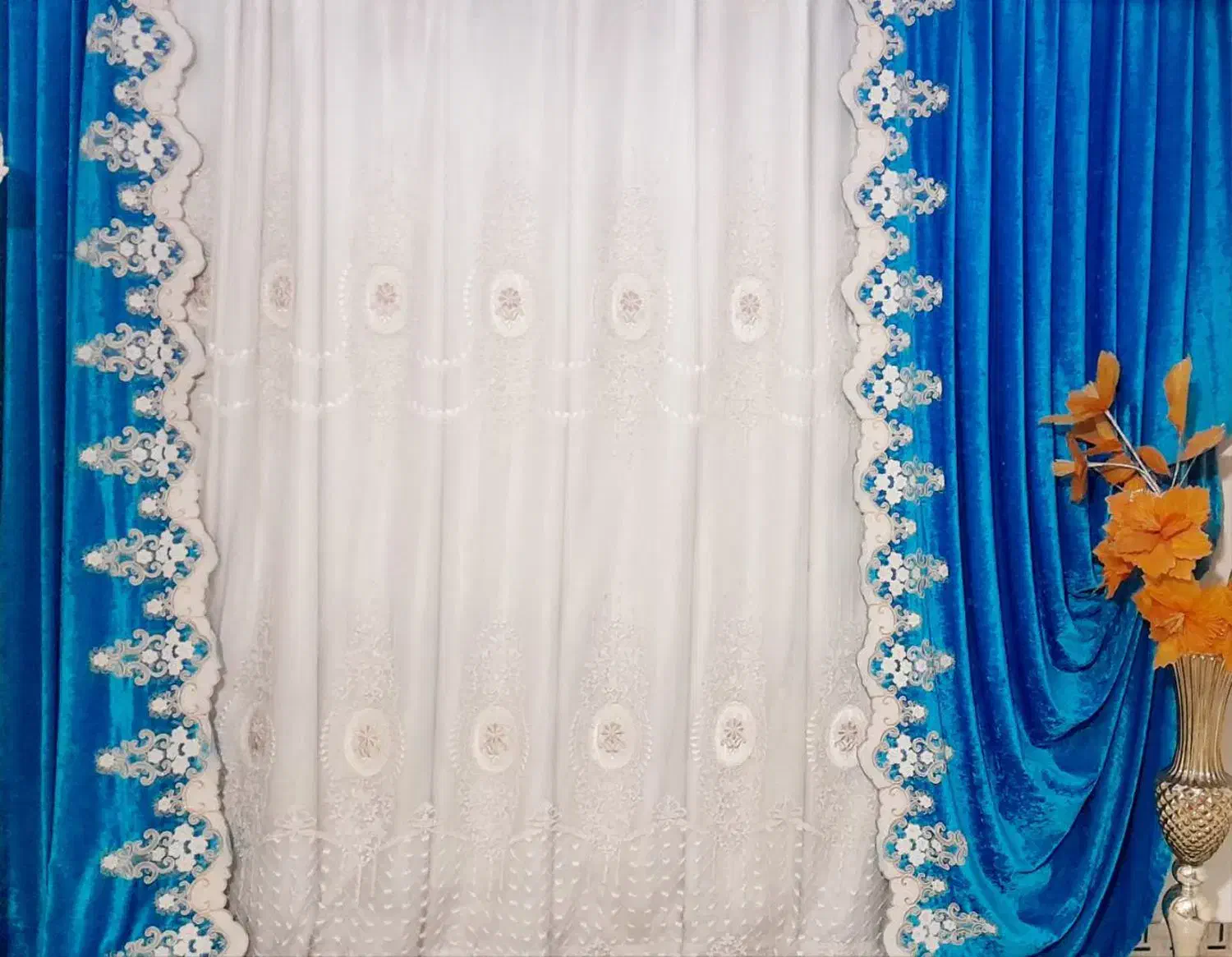 پرده|پرده، رانر، رومیزی|کرج, خرمدشت|دیوار