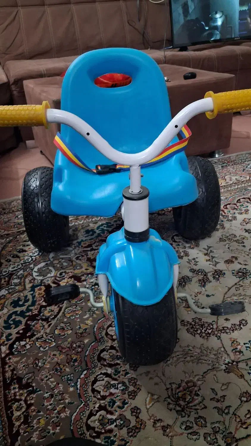 سه چرخه کودک سیسمونی|اسباب‌بازی بچه|قم, سرحوض|دیوار