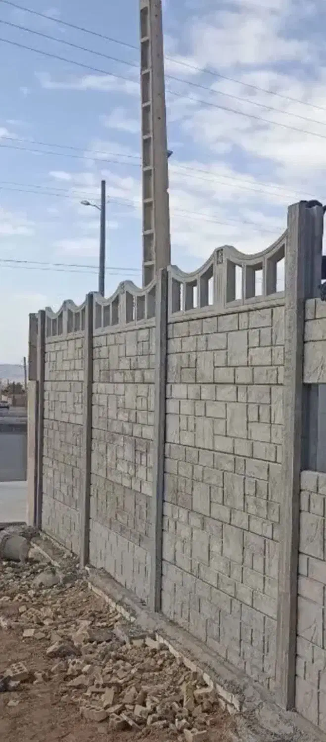 فروش دیوار بتنی مسلح به میلگرد دیواراماده|مصالح و تجهیزات ساختمان|خوی, |دیوار