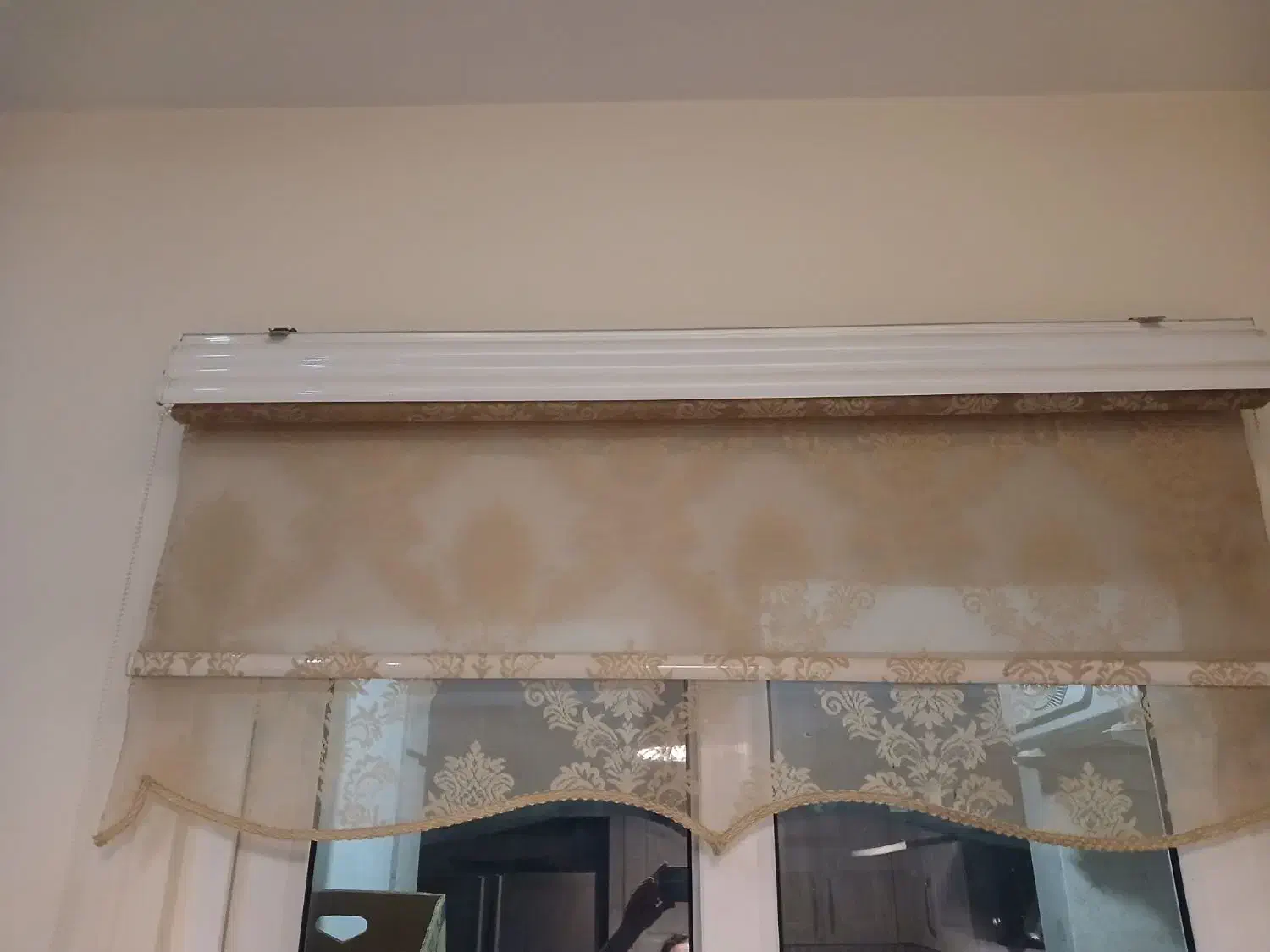 پرده زیرا آشپزخانه|پرده، رانر، رومیزی|مشهد, الهیه|دیوار