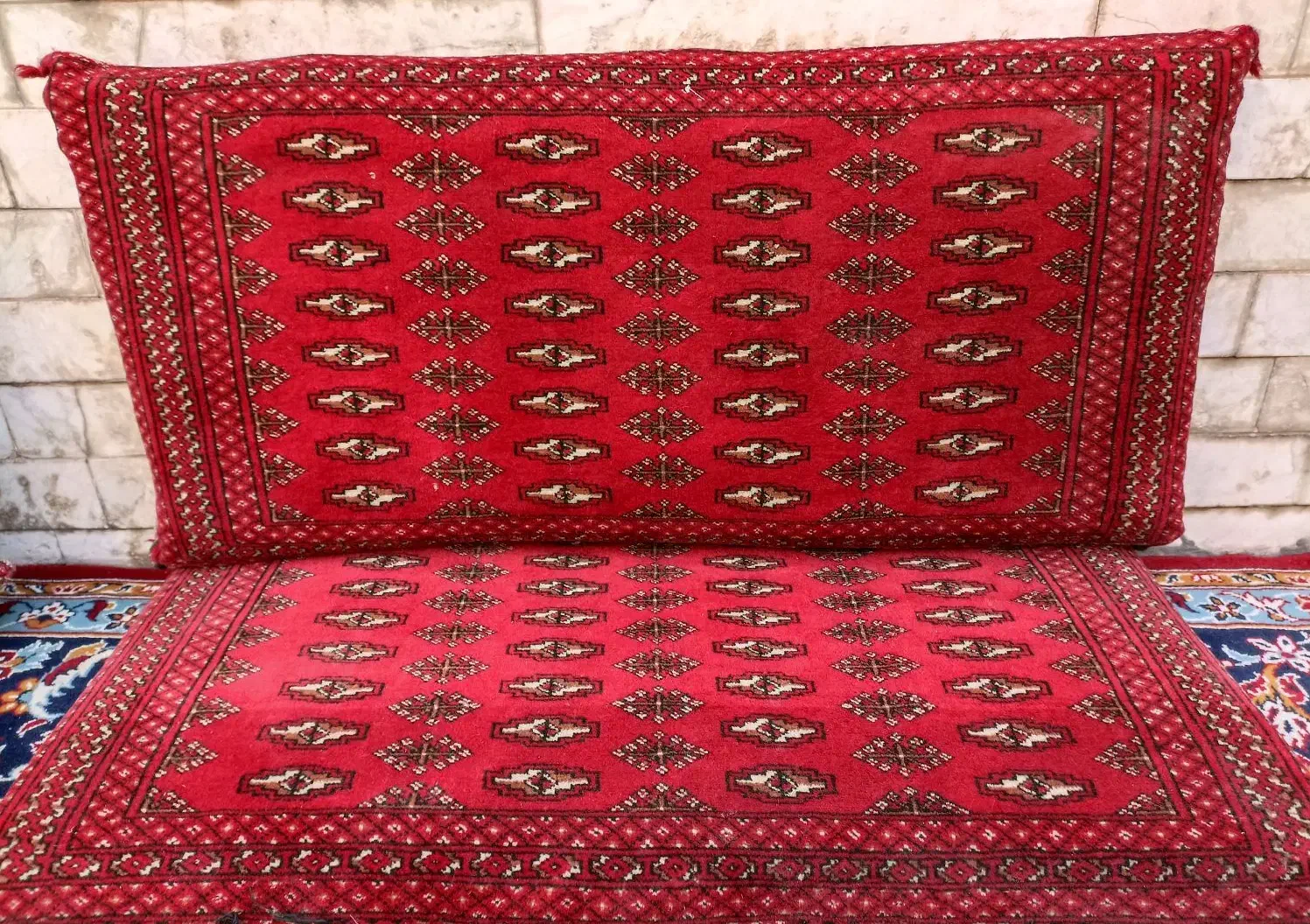 پشتی دستبافت 2 جفت|پشتی|مشهد, خرمشهر|دیوار