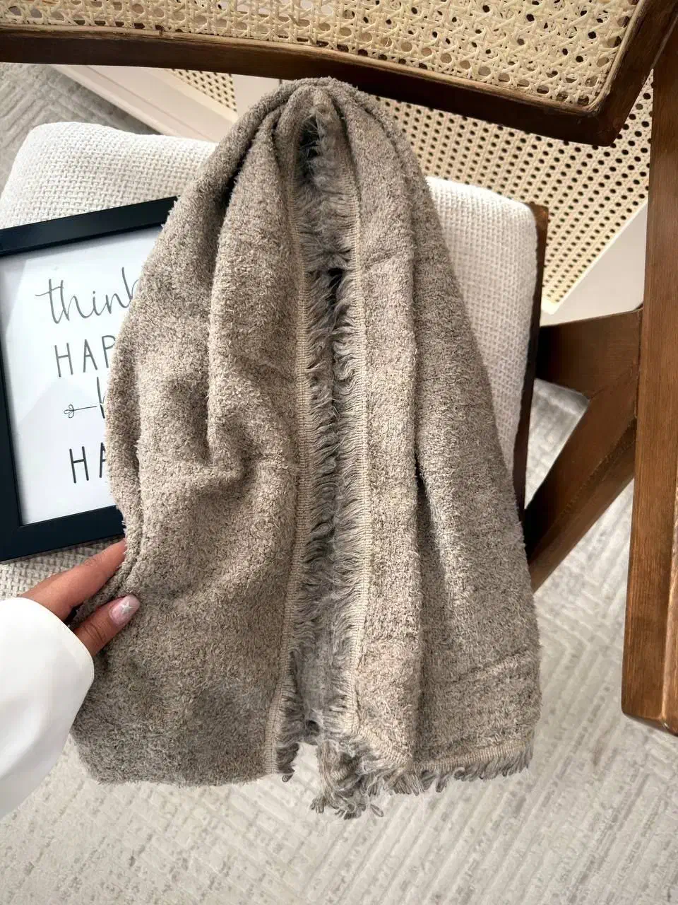 شال بوکله صابونی چهار طرف ریش - عمده|لباس|دیواندره, |دیوار