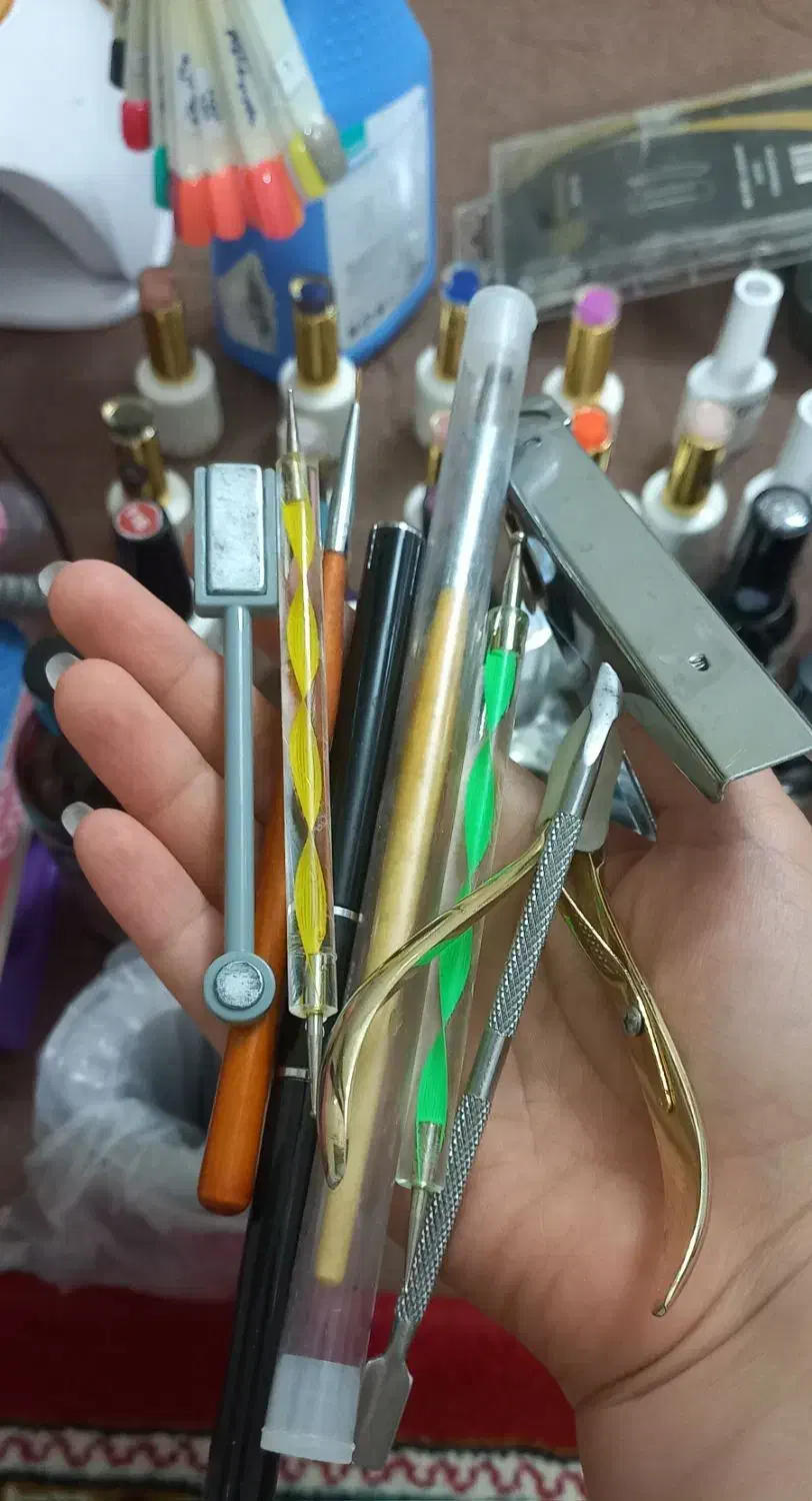 وسایل کاشت ناخن صفر تاصد کامل|آرایشی، بهداشتی، درمانی|بروجرد, |دیوار