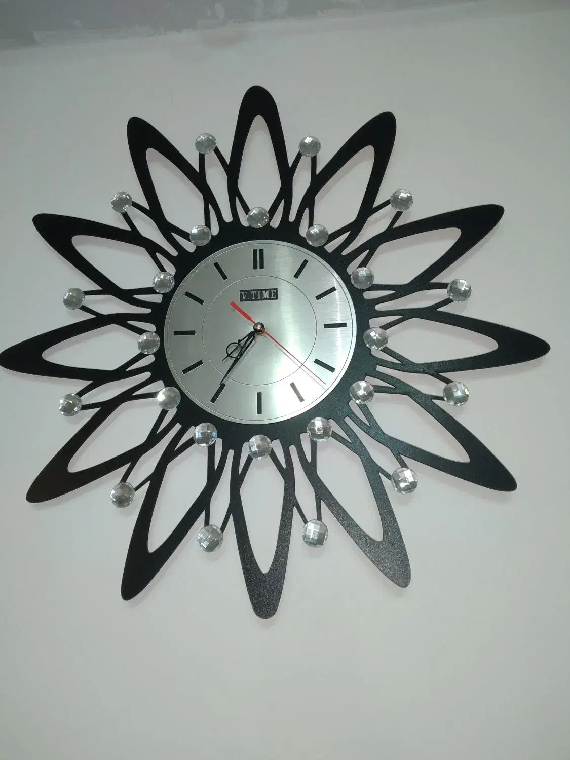 ساعت دیواری چوبی 55سانتی|ساعت دیواری و تزئینی|آستارا, |دیوار