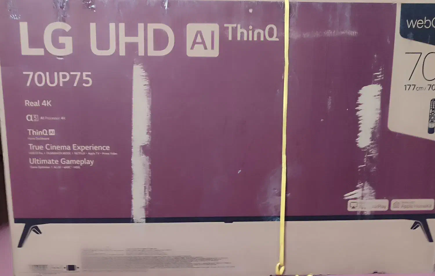 کارتون تلوزیون LG نوه|تلویزیون و پروژکتور|ری, علایین|دیوار