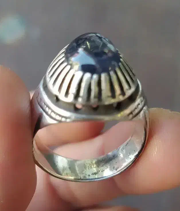 یک عدد انگشتر یاقوت کهنه اصل|جواهرات|آفتاب, |دیوار