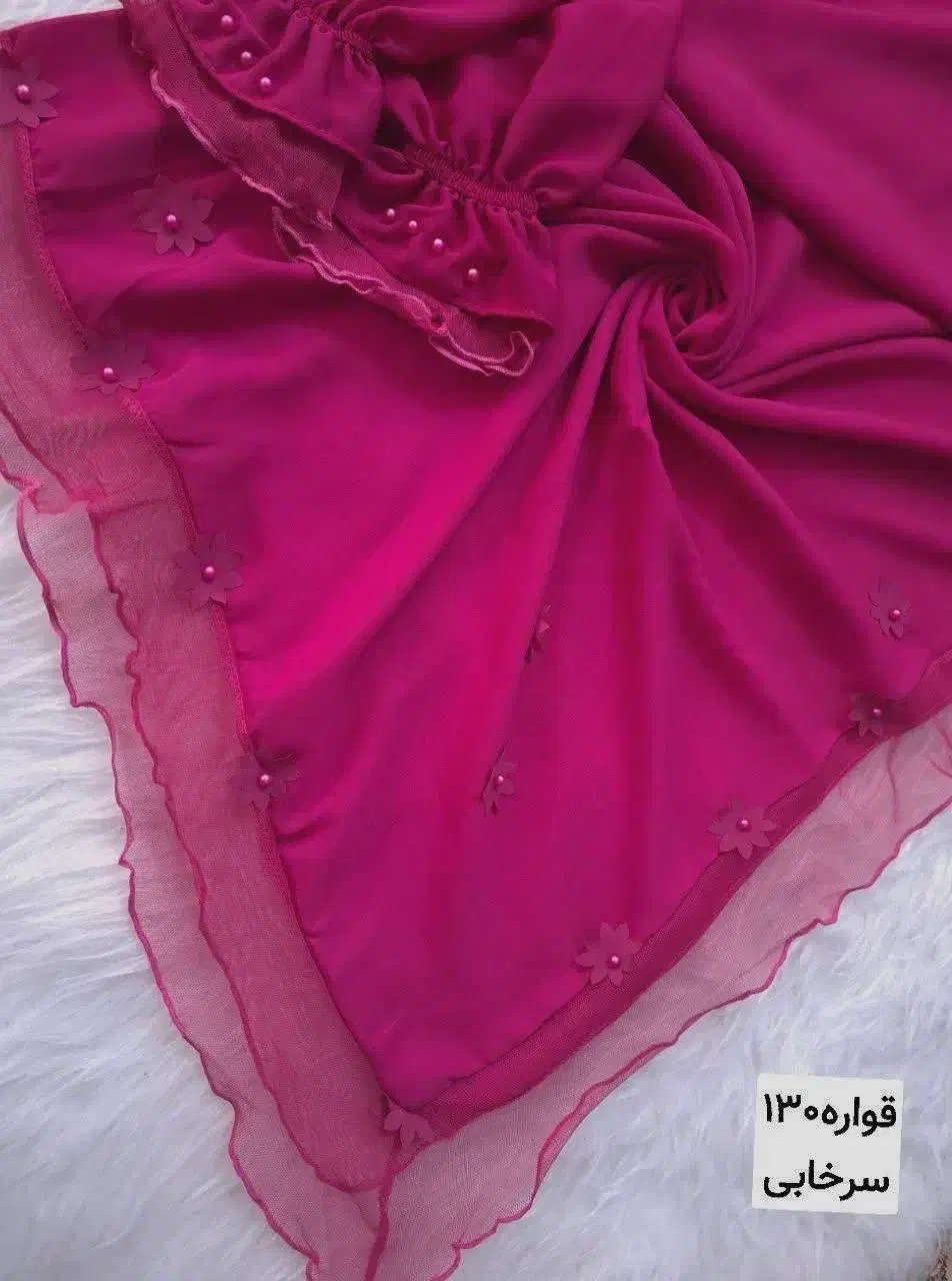 فروش فوق العاده ست روسری و ساقدست کرپ حریر|لباس|سرپل ذهاب, |دیوار