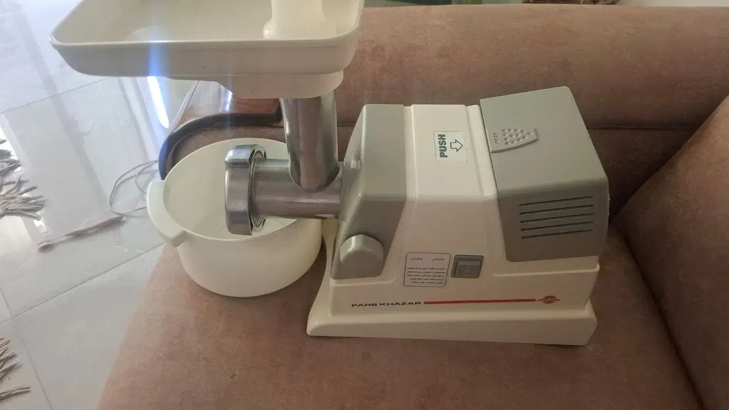 چرخ گوشت پارس خزر|خردکن، آسیاب، غذاساز|شیراز, دروازه قران|دیوار