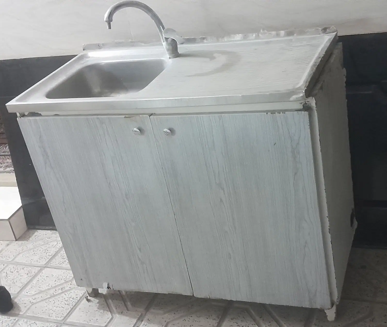 سینک|آبچکان و نظمدهنده ظروف|مشهد, هنرور|دیوار