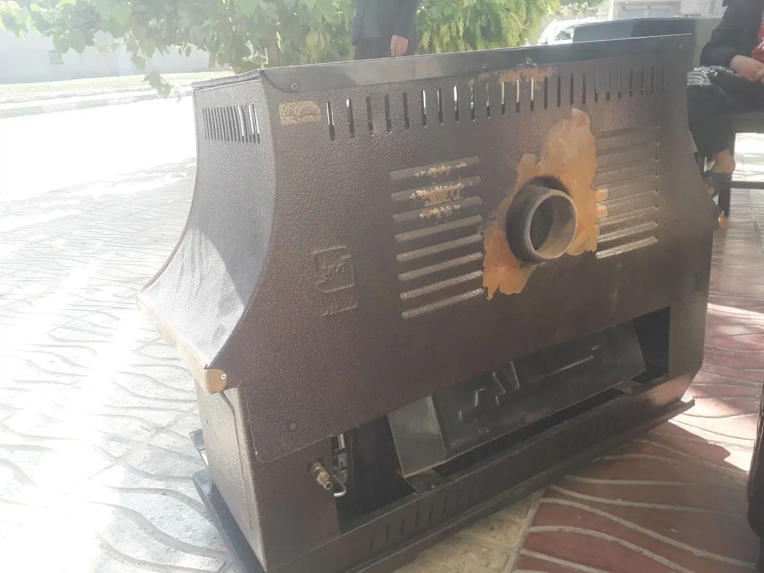 بخاری شومینه‌ای زیبا و سالم|بخاری، هیتر، شومینه|کرمانشاه, |دیوار