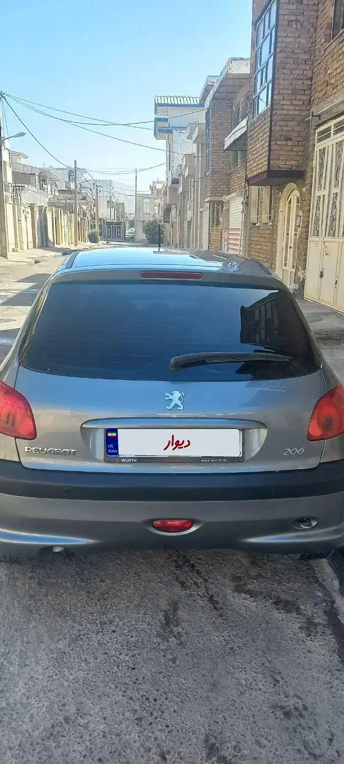 پژو ۲۰۶ تیپ ۵|خودرو سواری و وانت|کرمانشاه, |دیوار