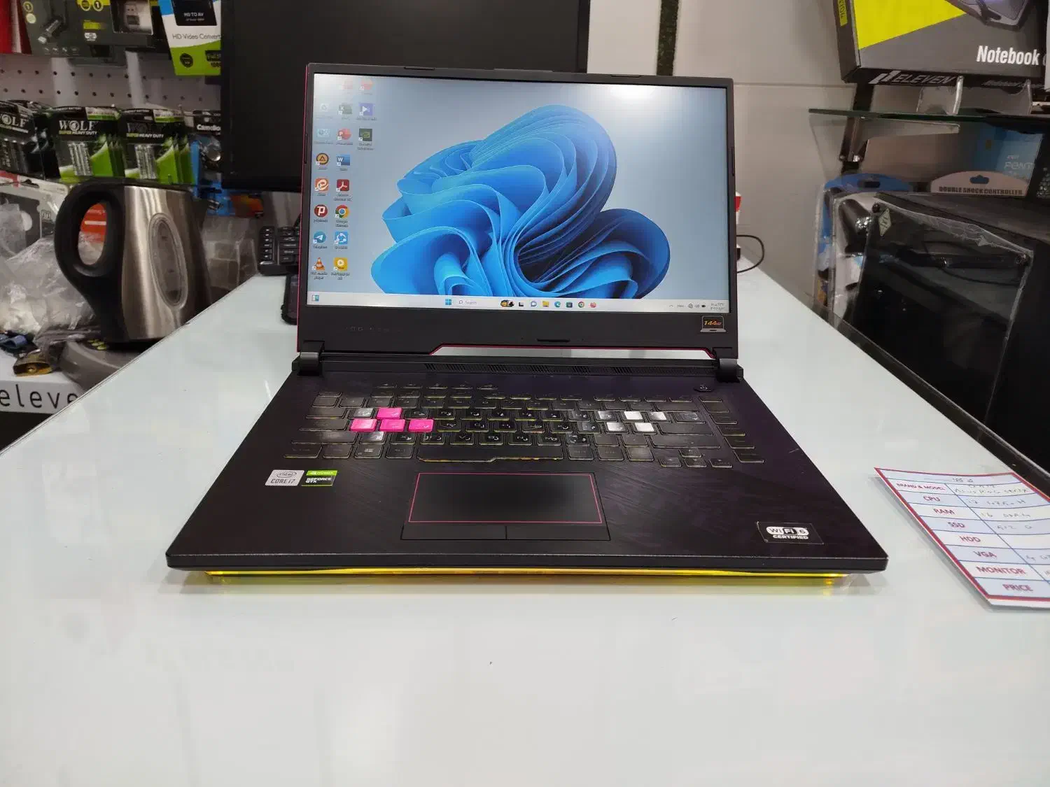 ایسوس گیمینگ راگ i7 شرایطی سه ماهه|رایانه همراه|نجفآباد, هفده شهریور|دیوار